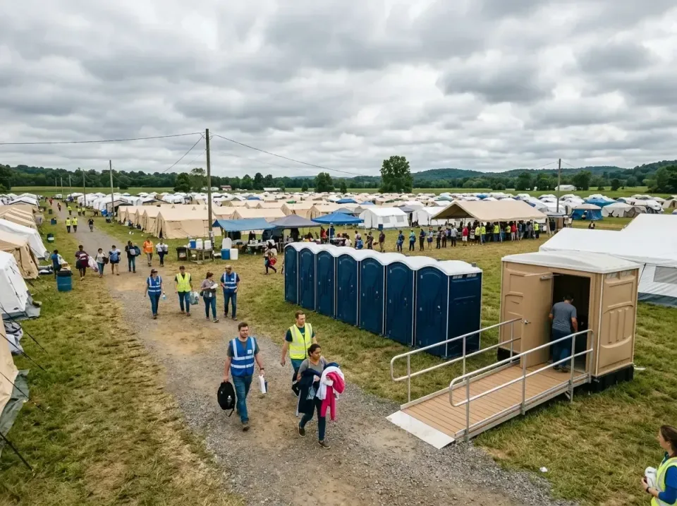 disaster-relief-camp-restrooms-010 — frequently asked questions, Dumpster & Portable Bathrooms Rental in Hurstbourne, KY